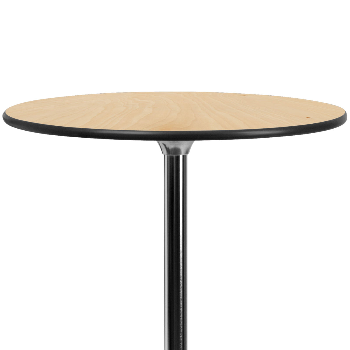 Flash Furniture XA-30-COTA-GG 30" Round Wood Cocktail Table with 30" and 42" Columns (Natural) - View 8
