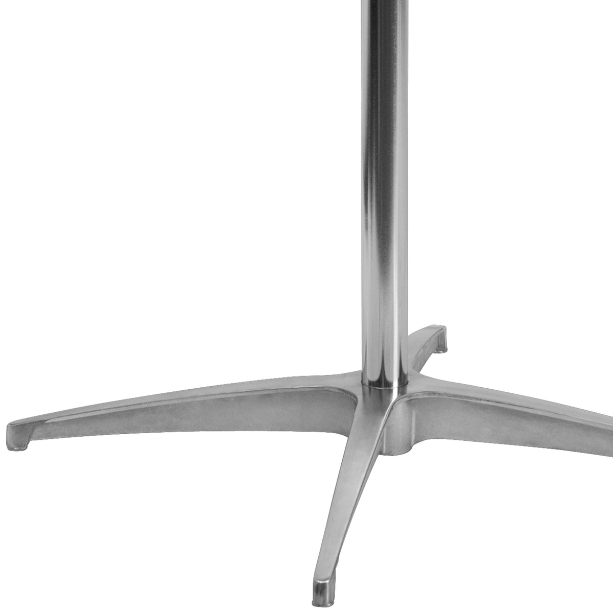 Flash Furniture XA-36-COTA-GG 36" Round Wood Commercial Grade Cocktail Table with 30" and 42" Columns (Natural) - View 9