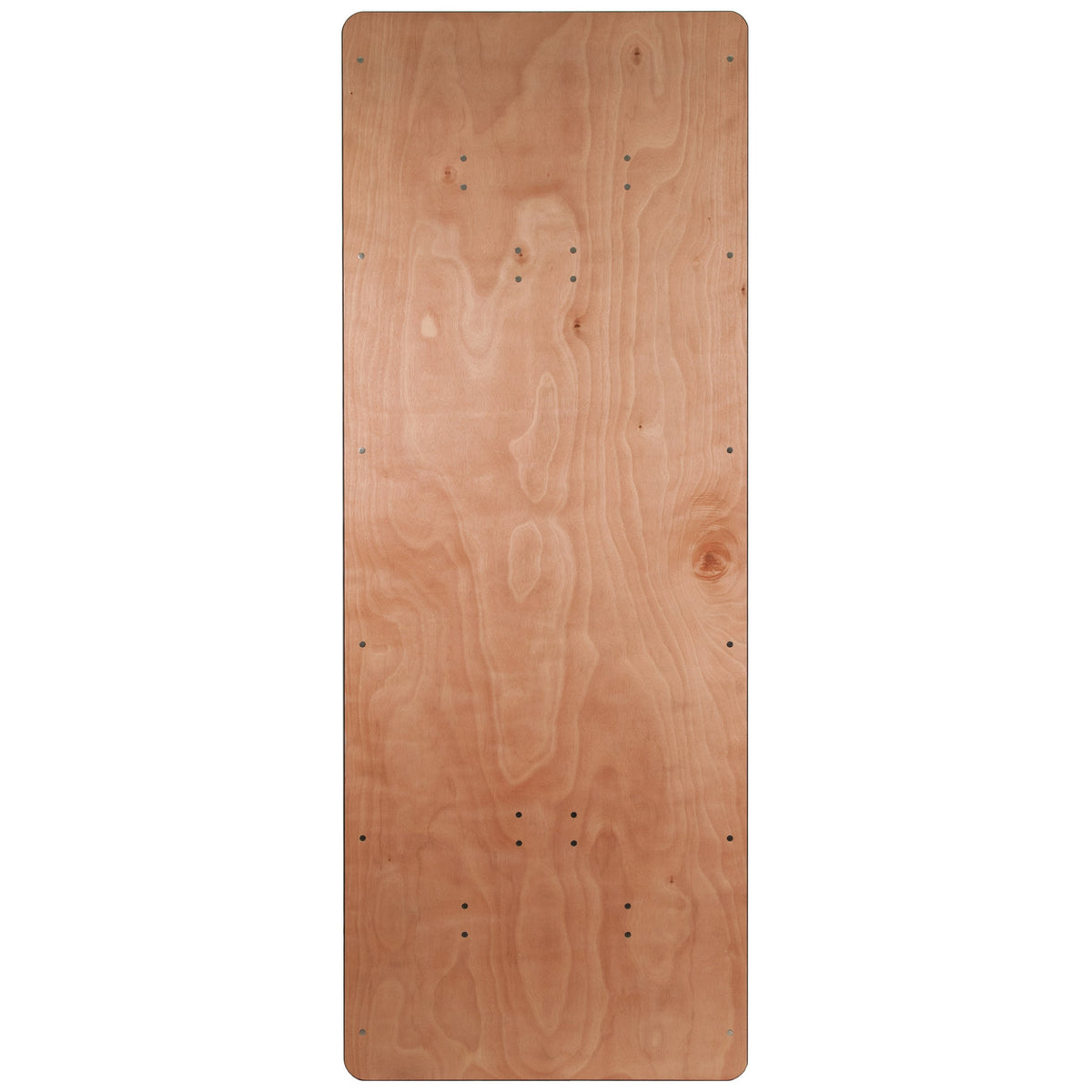 Flash Furniture XA-3696-P-GG 8-Foot Rectangular Wood Folding Banquet Table with Clear Coated Finished Top - View 6