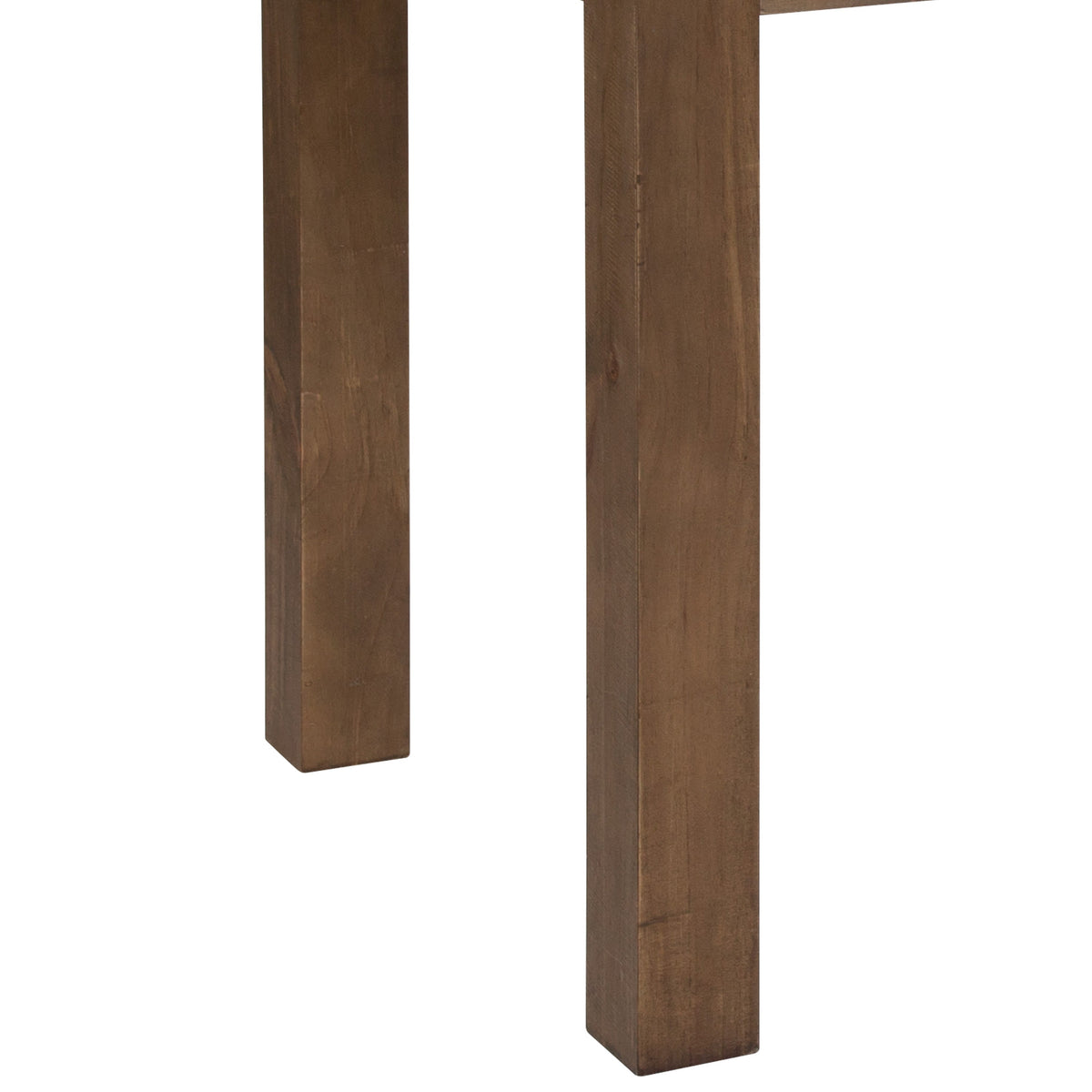 Flash Furniture XA-F-46X30-GG 46" x 30" Rectangular Antique Rustic Solid Pine Farm Dining Table - View 5