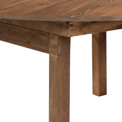 Flash Furniture XA-F-60-RD-GG 60" Round Antique Rustic Solid Pine Folding Farm Dining Table - View 7