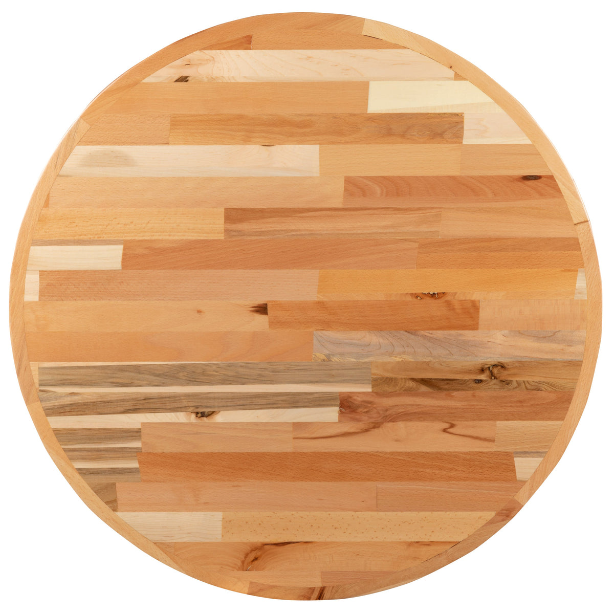 Flash Furniture XU-BB30RD-GG 30" Round Butcher Block Style Table Top - Restaurant Table Top - View 6