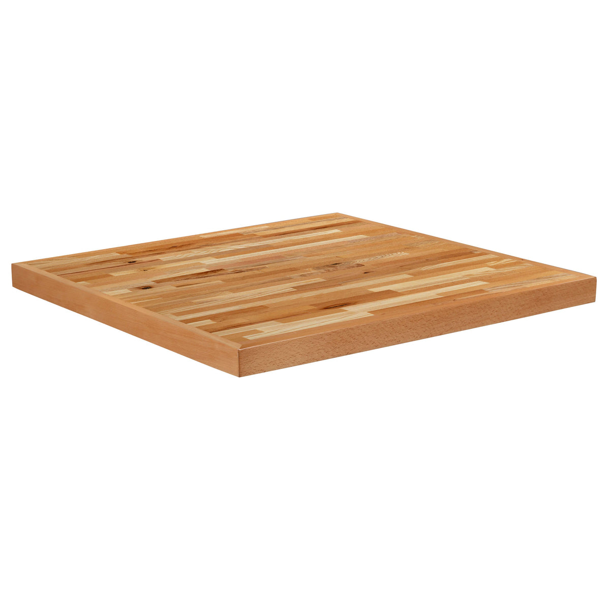 Flash Furniture XU-BB30SQ-GG 30" Square Butcher Block Style Table Top - Restaurant Table Top - Main view