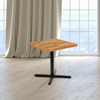 Flash Furniture XU-BB30SQ-GG 30" Square Butcher Block Style Table Top - Restaurant Table Top - View 2