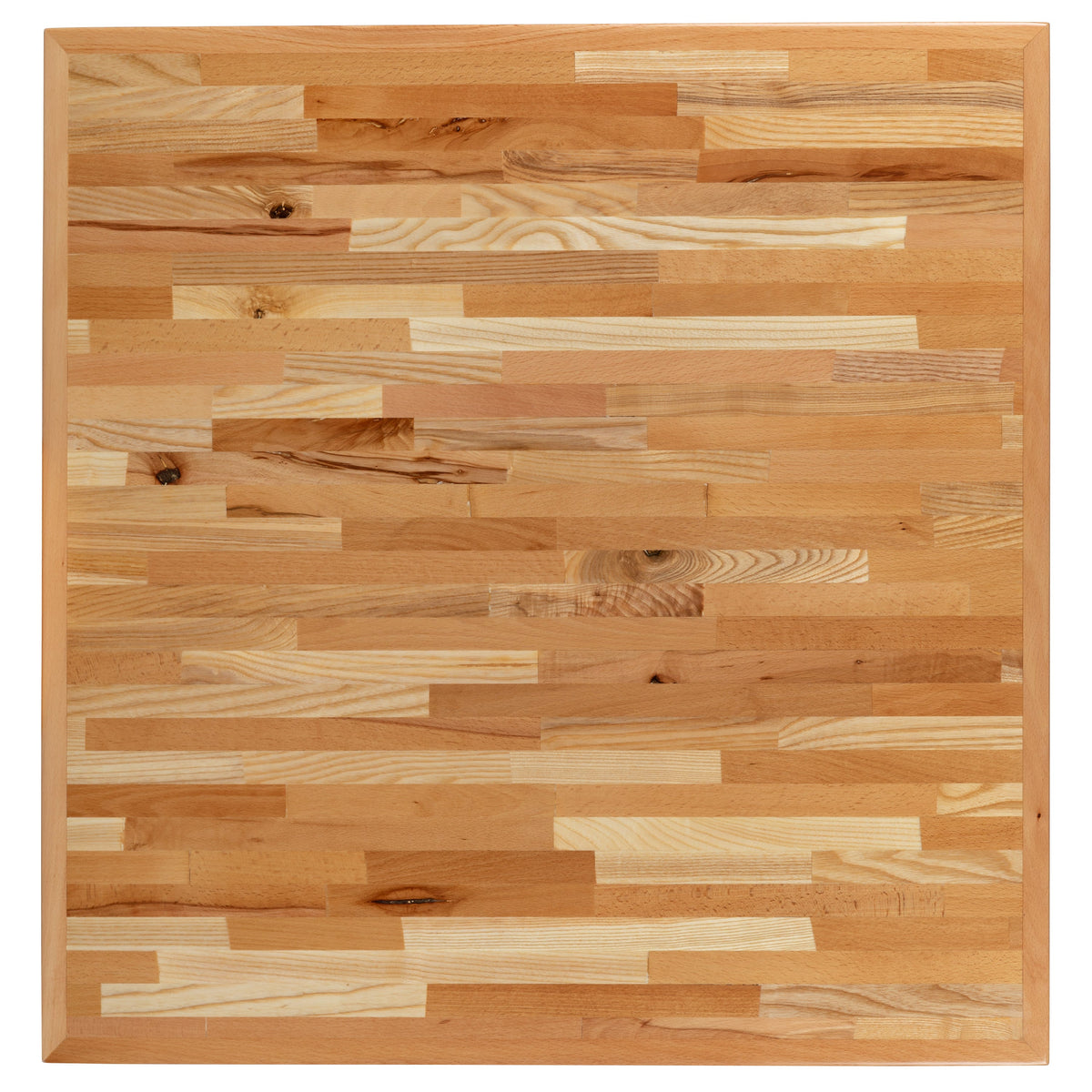 Flash Furniture XU-BB30SQ-GG 30" Square Butcher Block Style Table Top - Restaurant Table Top - View 6