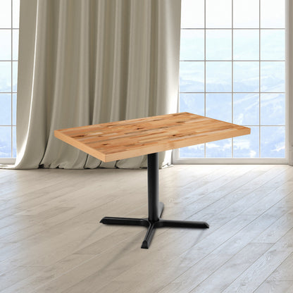 Flash Furniture XU-BB30X48RCT-GG 30" x 48" Rectangle Butcher Block Style Table Top - Restaurant Table Top - View 2