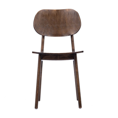 Flash Furniture XU-CH10367-3-ANTCPR-GG Commercial Solid Wood Dining Chair with Curved Backrest in Antique Copper - View 12