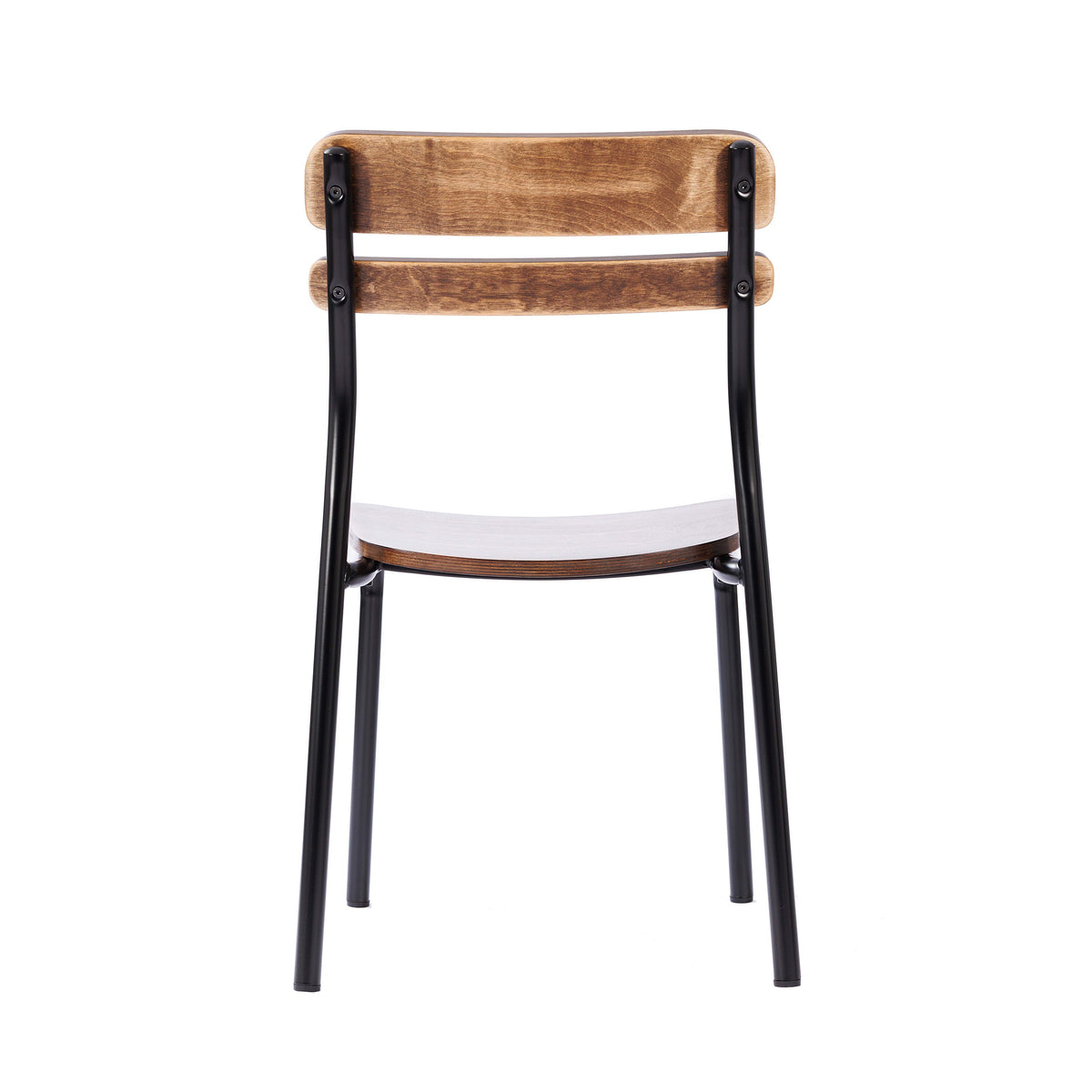Flash Furniture XU-CH10443-ANTCPR-GG Commercial Solid Wood Dining Chair with Black Frame and Antique Copper Finish - View 7