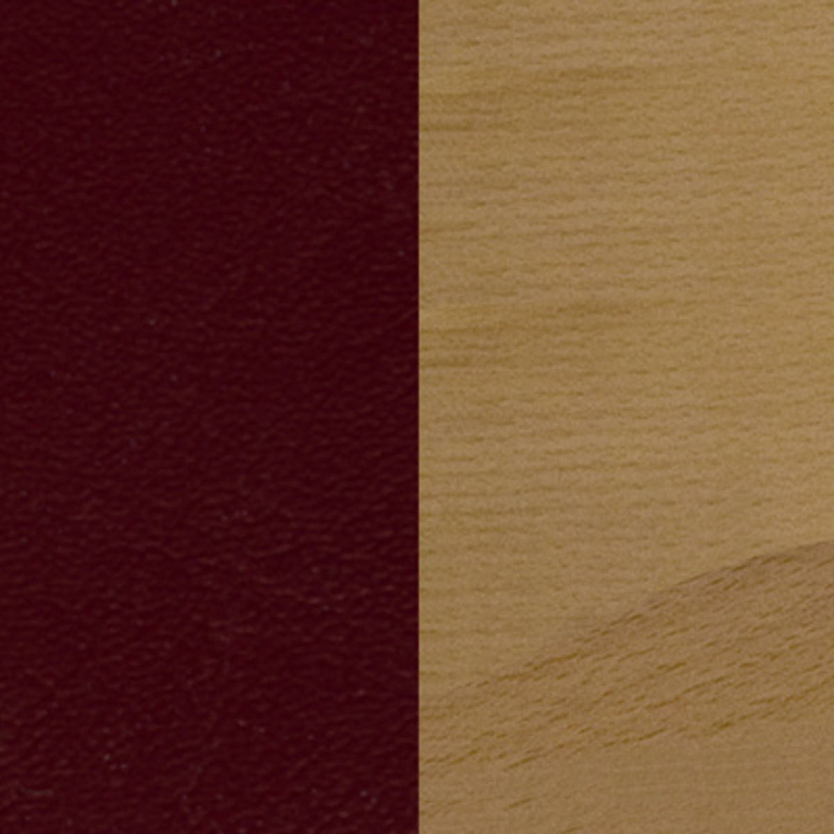 Flash Furniture XU-DGW0008VRT-NAT-BURV-GG Vertical Slat Back Natural Wood Restaurant Chair - Burgundy Vinyl Seat (Burgundy Vinyl Seat/Natural Wood Frame) - View 6