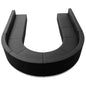 Flash Furniture ZB-803-530-SET-BK-GG 8 PC Black LeatherSoft Modular Reception Configuration w/Taut Back &Seat - Main view