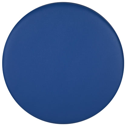 Flash Furniture ZB-FT-045R-18-BLUE-GG 18"H Soft Seating Flexible Circle for Classrooms and Common Spaces - Blue - View 8