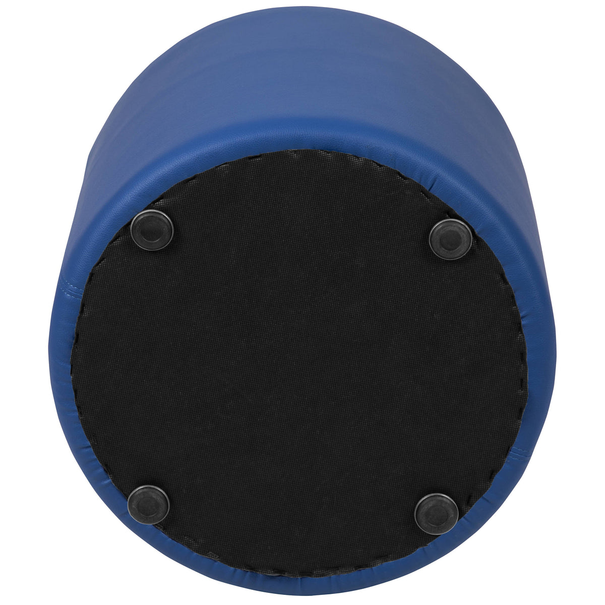 Flash Furniture ZB-FT-045R-18-BLUE-GG 18"H Soft Seating Flexible Circle for Classrooms and Common Spaces - Blue - View 9