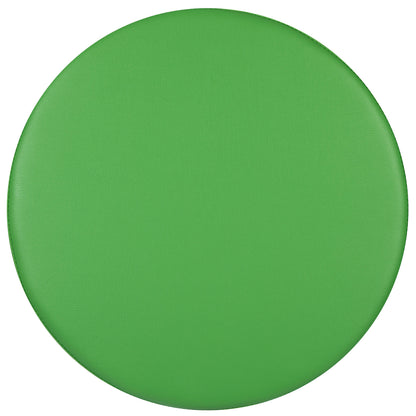 Flash Furniture ZB-FT-045R-18-GREEN-GG 18"H Soft Seating Flexible Circle for Classrooms and Common Spaces - Green - View 8