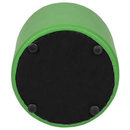 Flash Furniture ZB-FT-045R-18-GREEN-GG 18"H Soft Seating Flexible Circle for Classrooms and Common Spaces - Green - View 9