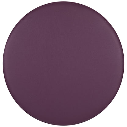 Flash Furniture ZB-FT-045R-18-PURPLE-GG 18"H Soft Seating Flexible Circle for Classrooms and Common Spaces - Purple - View 8