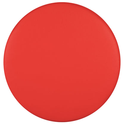 Flash Furniture ZB-FT-045R-18-RED-GG 18"H Soft Seating Flexible Circle for Classrooms and Common Spaces - Red - View 8