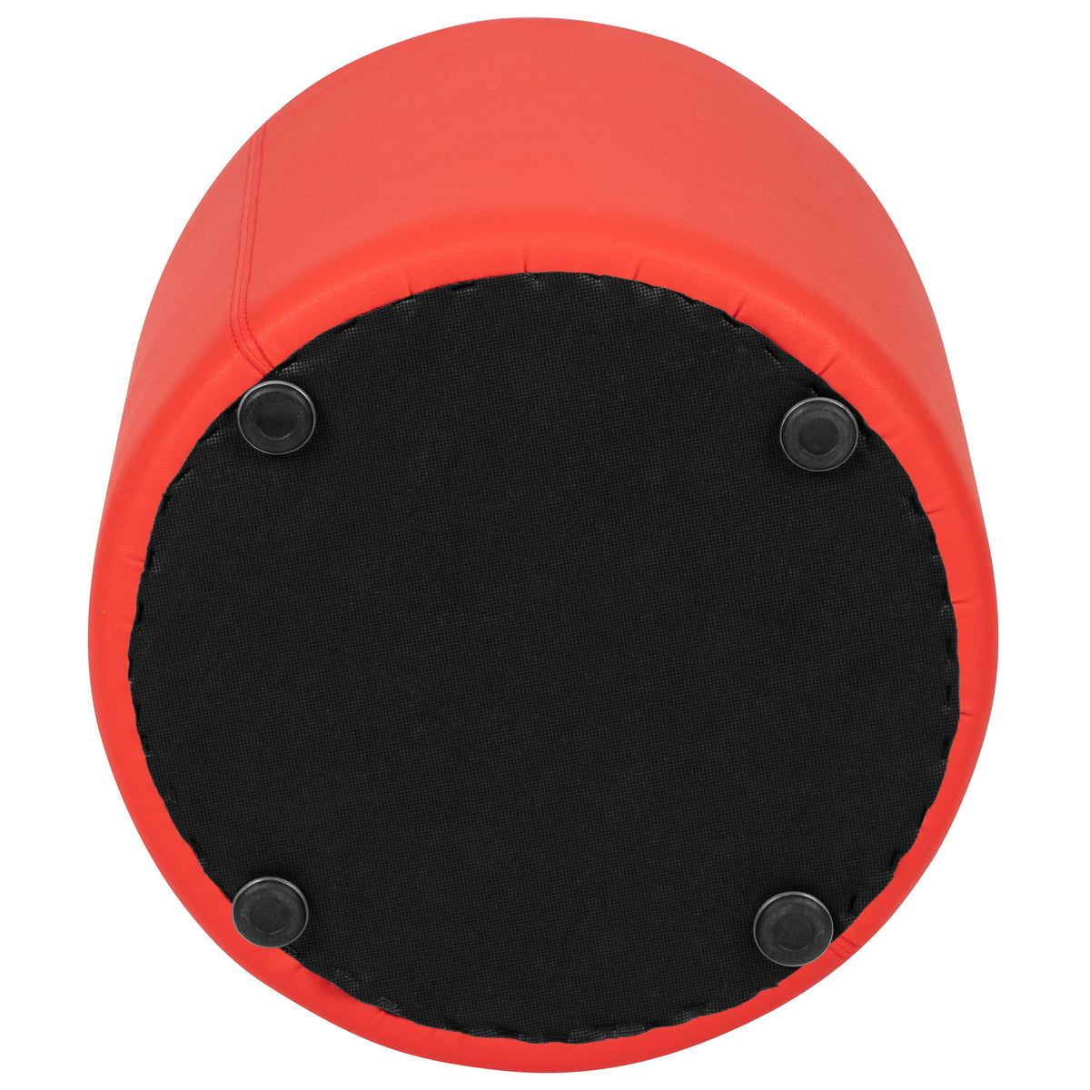 Flash Furniture ZB-FT-045R-18-RED-GG 18"H Soft Seating Flexible Circle for Classrooms and Common Spaces - Red - View 9