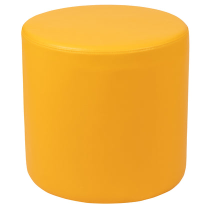 Flash Furniture ZB-FT-045R-18-YELLOW-GG 18"H Soft Seating Flexible Circle for Classrooms and Common Spaces - Yellow - Main view