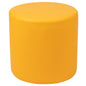 Flash Furniture ZB-FT-045R-18-YELLOW-GG 18"H Soft Seating Flexible Circle for Classrooms and Common Spaces - Yellow - Main view