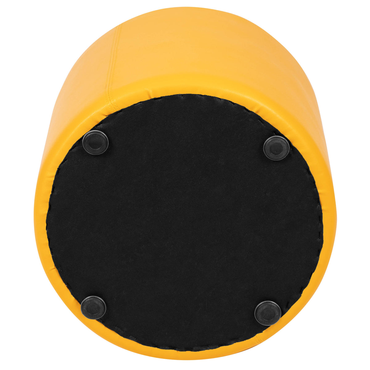 Flash Furniture ZB-FT-045R-18-YELLOW-GG 18"H Soft Seating Flexible Circle for Classrooms and Common Spaces - Yellow - View 9