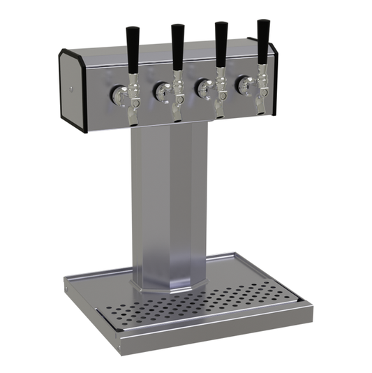 Glastender BT-4-SS 14" Draft Beer Tower