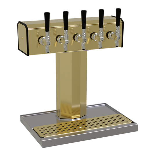 Glastender BT-5-PBR 17" Draft Beer Tower