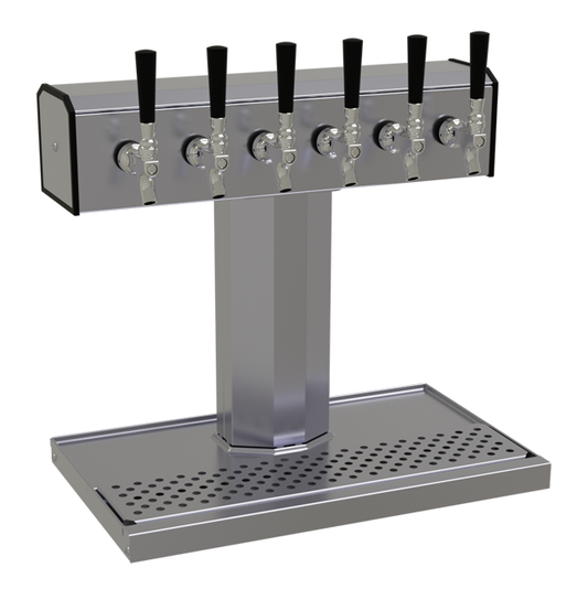 Glastender BT-6-SS 20" Draft Beer Tower