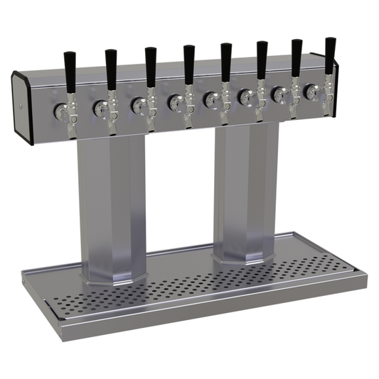 Glastender BT-8-SS 26" Draft Beer Tower