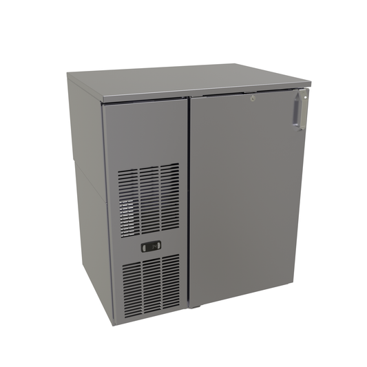 Glastender C1FB32 32" Solid Door Back Bar Cooler