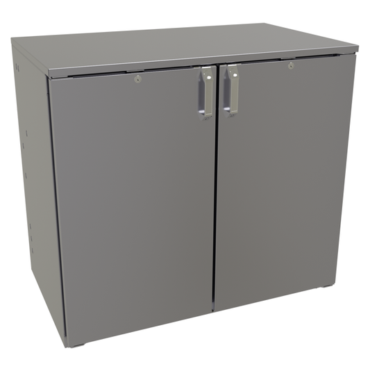 Glastender C1RB40 40" Solid Door Back Bar Cooler
