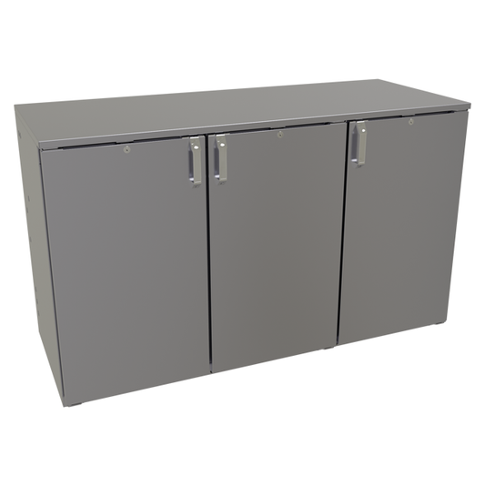 Glastender C1RB60 60" Solid Door Back Bar Cooler