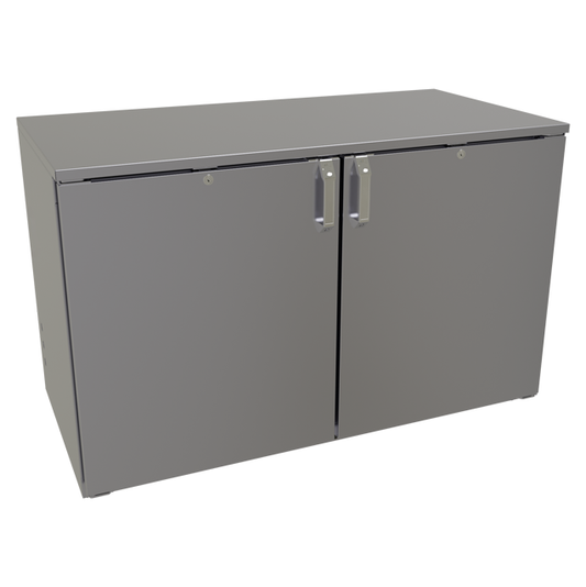 Glastender C1RL48 48" Solid Door Back Bar Cooler