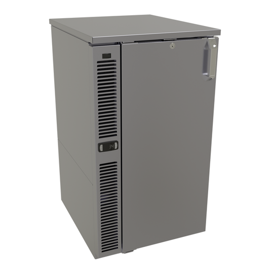 Glastender C1SB20 20" Solid Door Back Bar Cooler
