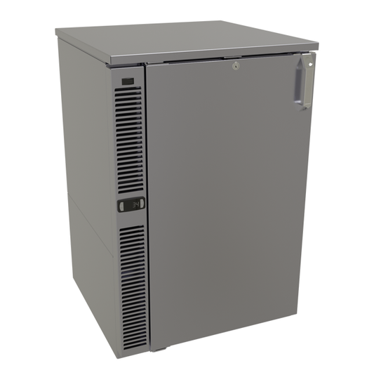 Glastender C1SB24 24" Solid Door Back Bar Cooler