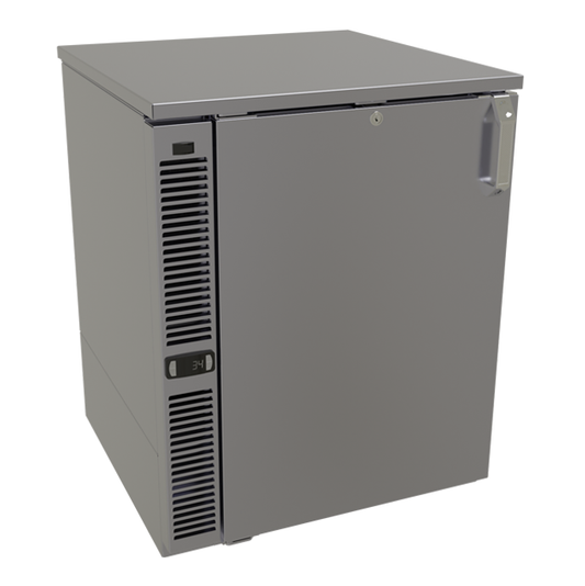 Glastender C1SL24 24" Solid Door Back Bar Cooler