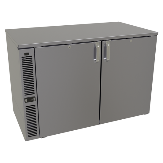 Glastender C1SL44 44" Solid Door Back Bar Cooler