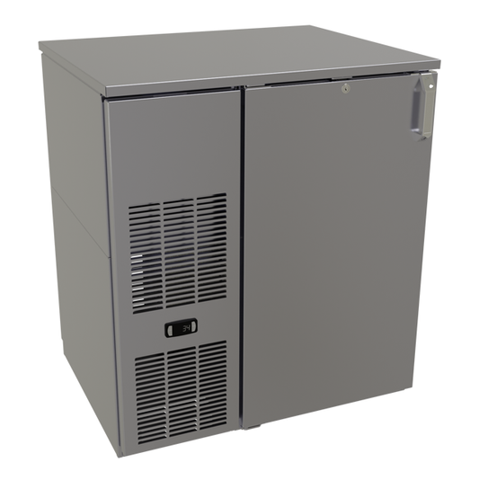 Glastender CP1FB32 32" Solid Door Back Bar Cooler