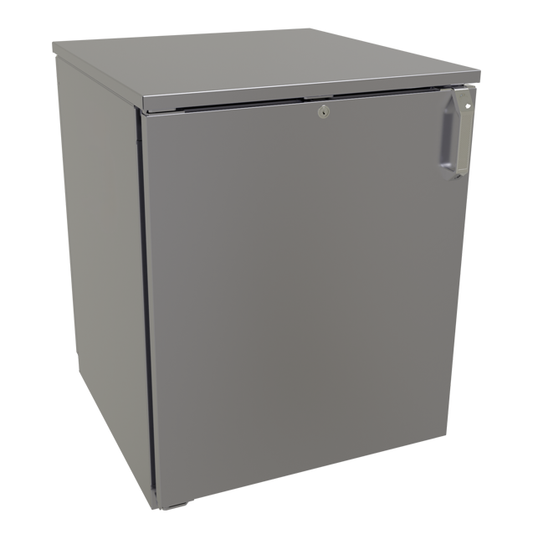 Glastender CP1RL24 24" Solid Door Back Bar Cooler