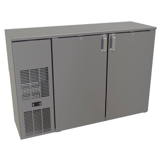 Glastender CS1FB52 52" Solid Door Back Bar Cooler