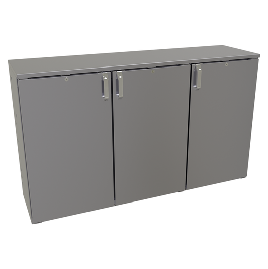 Glastender CS1RB60 60" Solid Door Back Bar Cooler