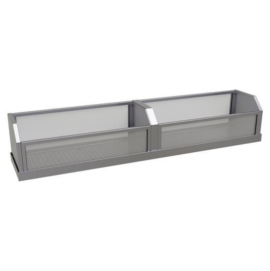 Glastender GDU-12X60 60" Bar Ice Display