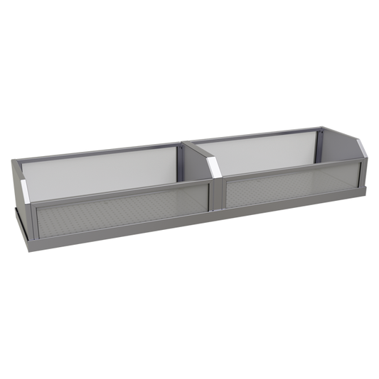 Glastender GDU-16X66 66" Bar Ice Display