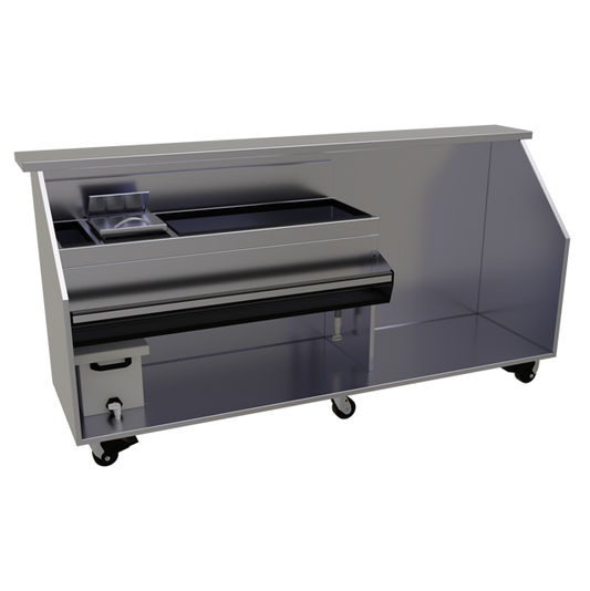 Glastender PBCR96-12 96" Portable Bar