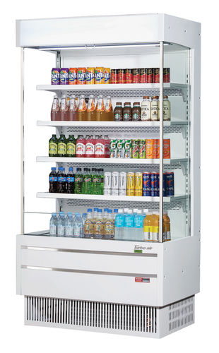 Turbo Air TOM-40SEW(B)-N 39 7/8" Open Air Merchandiser
