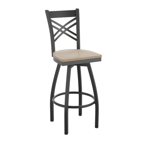 Flash Furniture XU-6F8B-XSWVL-AWHW-GG 41 1/4" Barstool