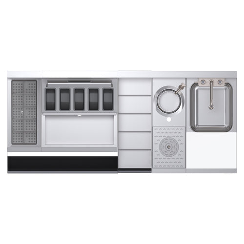 Krowne KR24-MX54 54" Underbar Ice Bin / Cocktail Station