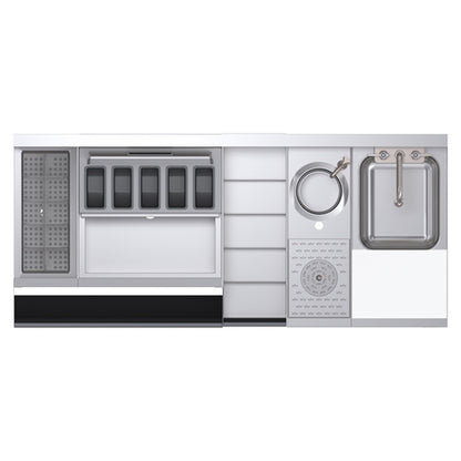 Krowne KR24-MX54 54" Underbar Ice Bin / Cocktail Station