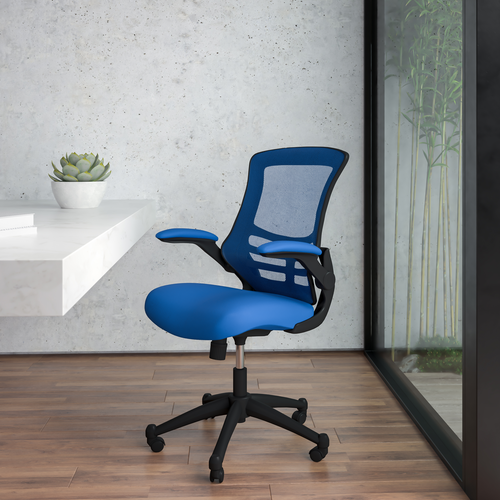 Flash Furniture BL-X-5M-BLUE-GG 24 1/2" Dining Chair