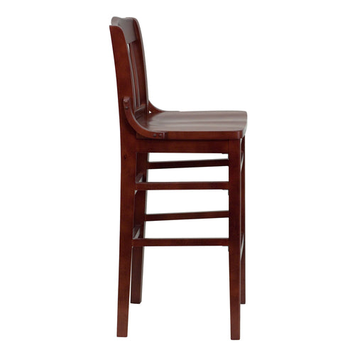 Flash Furniture XU-DG-W0006BAR-MAH-GG 18 1/2" Barstool