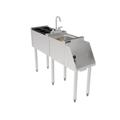 Perlick TSS18BS 18" Underbar Ice Bin / Cocktail Station